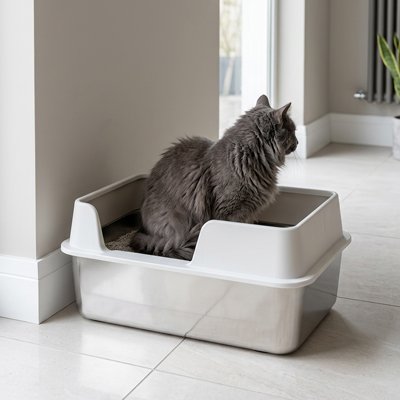 Bac à litière Chat | Hygiénique et Pratique - Mondechat