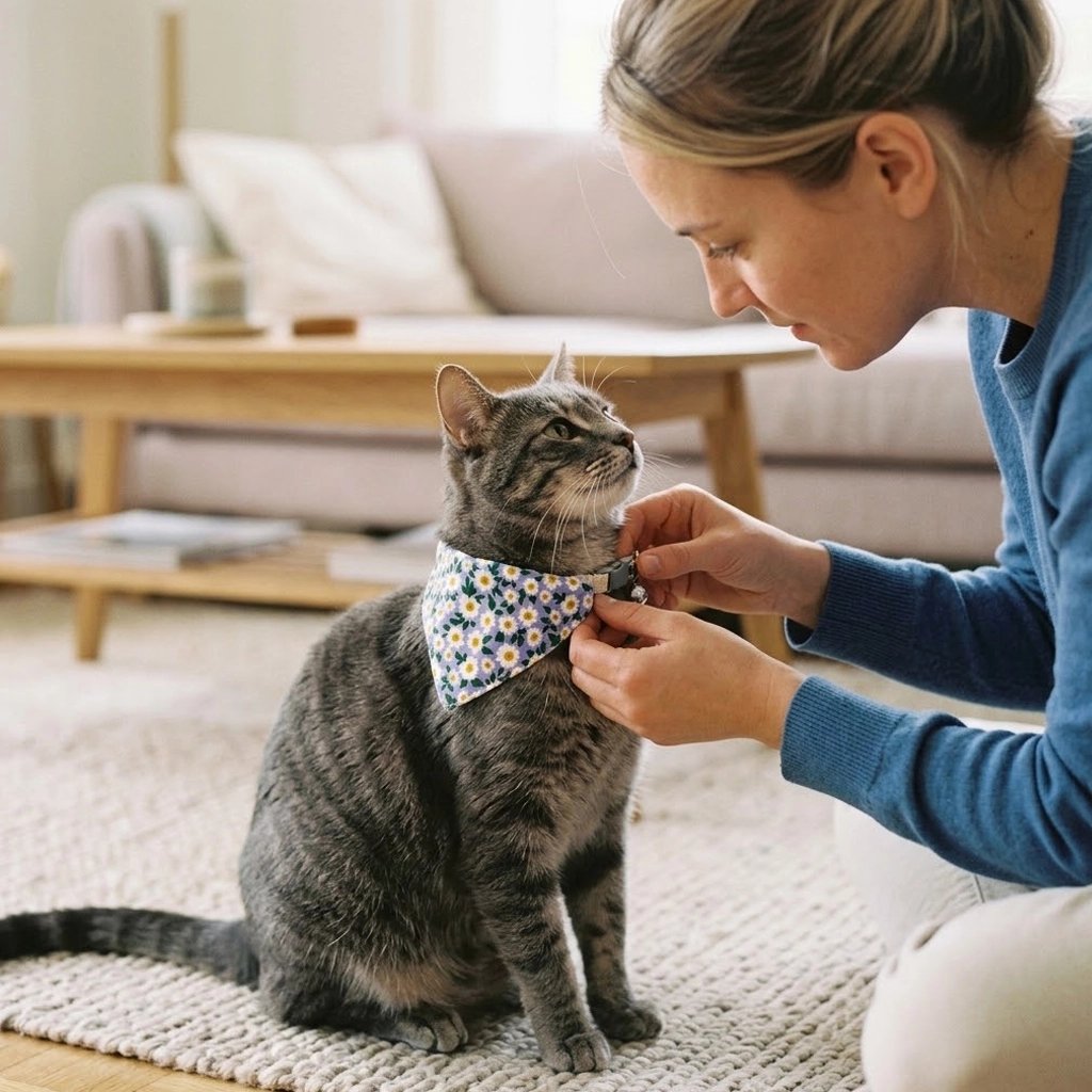 Bandana pour chat