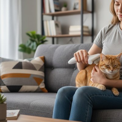 Brosse pour Chat | Auto-Nettoyante - Mondechat