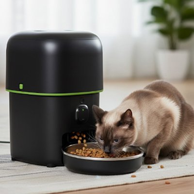 Distributeur de croquettes pour Chat | AutoFeed Premium - Mondechat