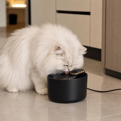Fontaine a eau Chat | Silencieuse Filtree - Mondechat
