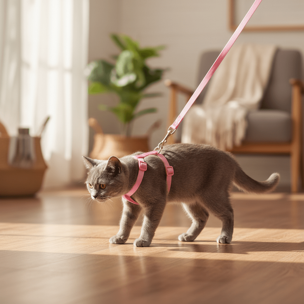Harnais Chat Anti-Évasion avec Laisse | EscapeProof - Mondechat - Mondechat