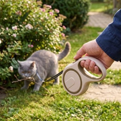 Laisse Chat | Anti-Traction Confort - Mondechat