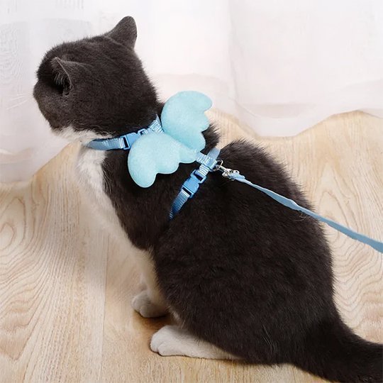 Laisse pour chat ajustable et sécurisée | ComfortPro - Mondechat