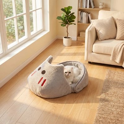 Lit Chat | Sac de Couchage Semi-Fermé Toutes Saisons - Mondechat
