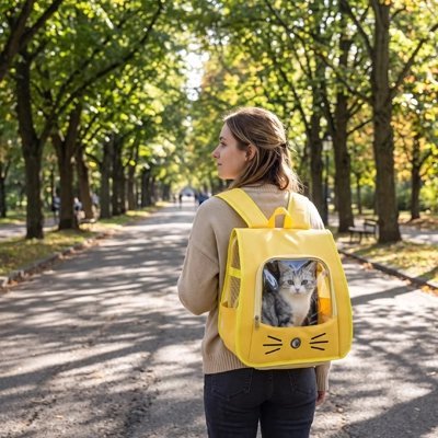 Sac à Dos pour Chat | Hublot Panoramique & Respirant - Mondechat