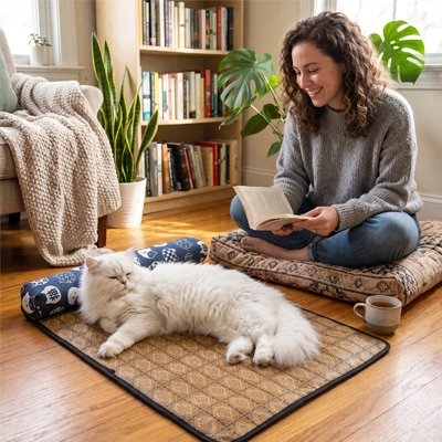 Tapis rafraichissant Chat