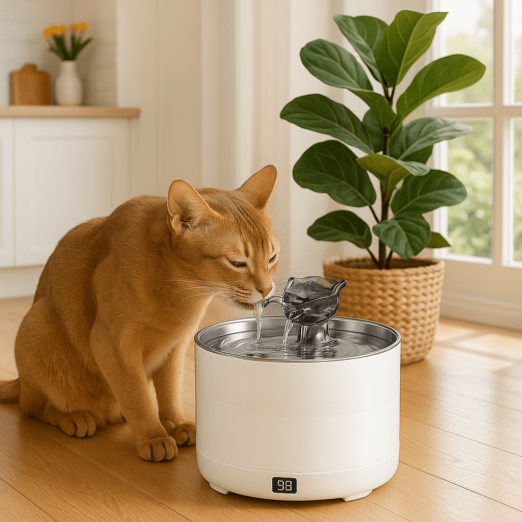 Top 5 Fontaines à Eau pour Chats en 2026 - Guide Complet