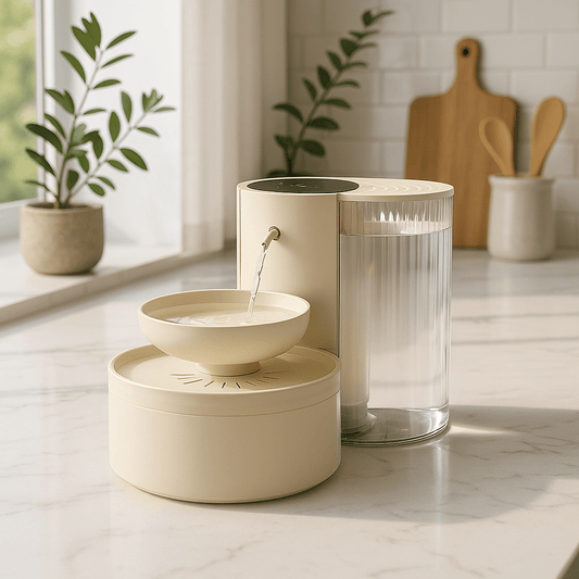 Fontaine a eau chat | SilentFlow beige