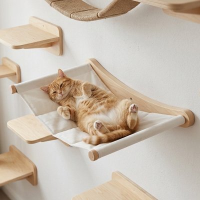 Arbre à Chat Mural | Parcours Bois Nature - Mondechat
