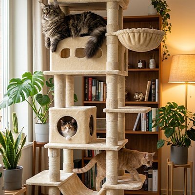 Arbre à Chat | Royaume Vertical CozyTower - Mondechat