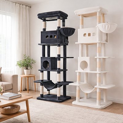 Arbre à Chat XXL | Royaume Vertical SkyTower - Mondechat