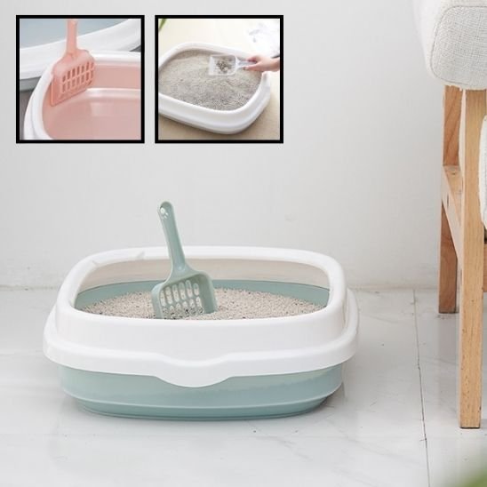 Bac à litière chat