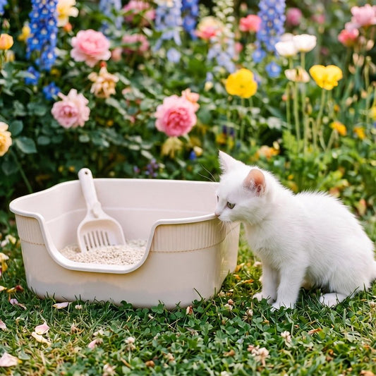Bac à litière Chat