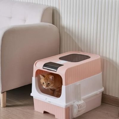 Bac à litière Chat