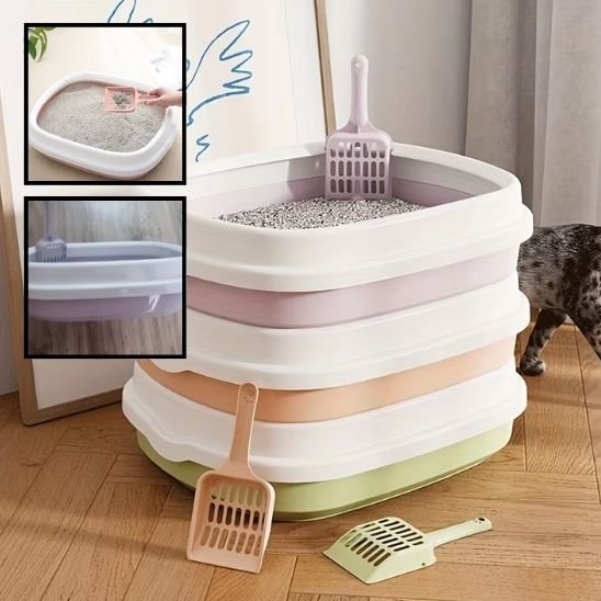 Bac à litière chat