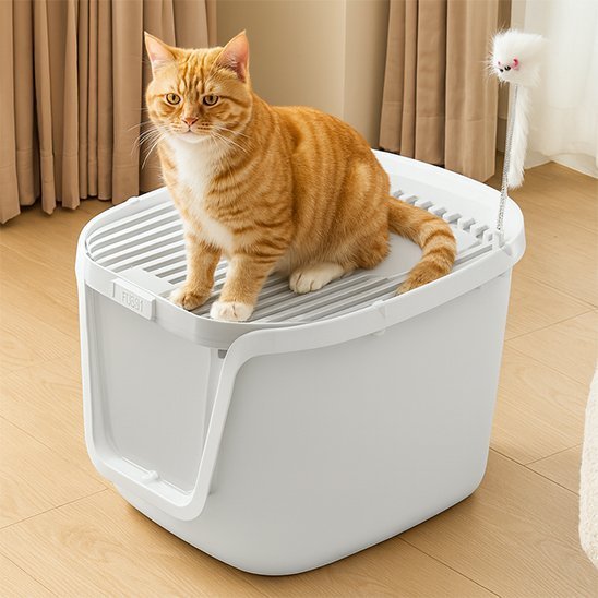Bac à litière Chat | Ergonomique Anti-odeurs - Mondechat