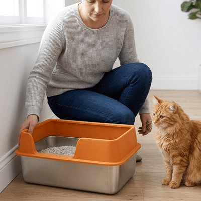 Bac à litière Chat | Hygiène Optimale — Mondechat - Mondechat