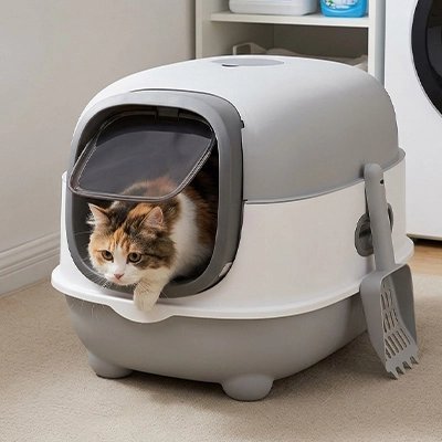 Bac à litière Chat | Hygiénique - Mondechat