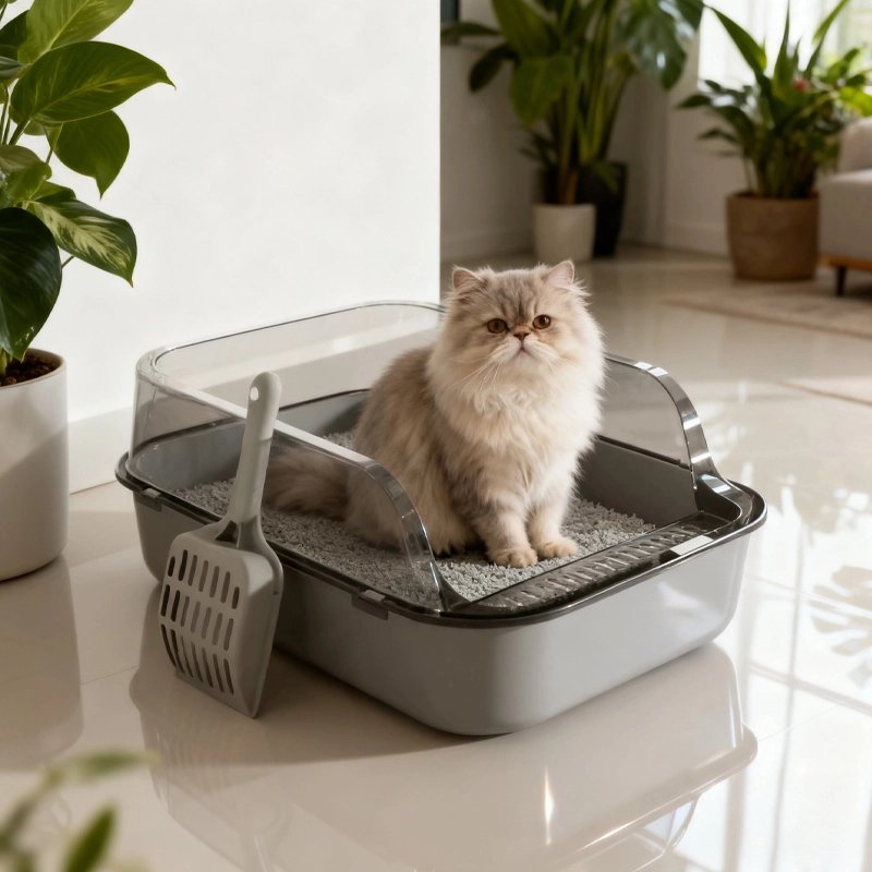 Bac pour litière Chat