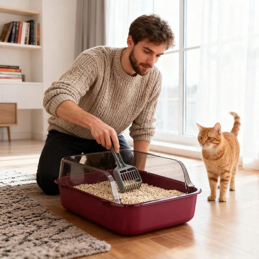 Bac pour litière Chat