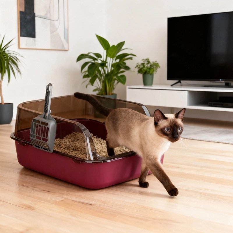 Bac pour litière Chat