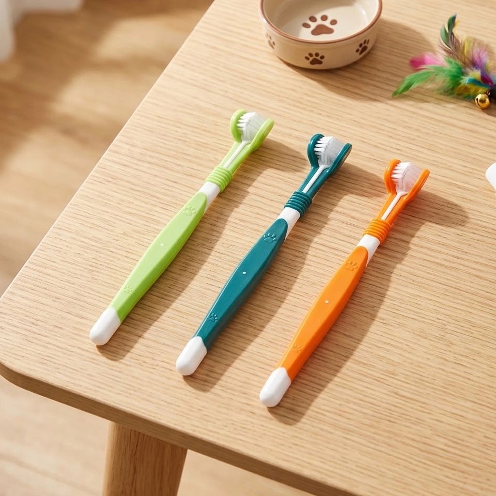 Brosse à dents pour chat