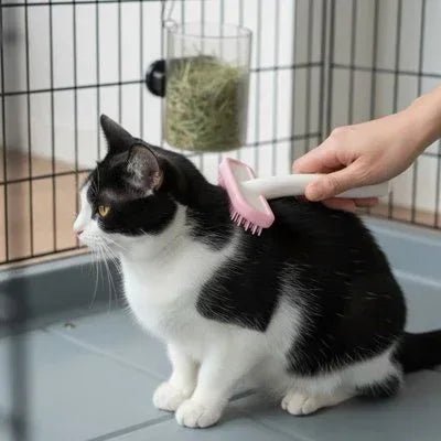 Brosse Anti-Mue pour Chat ProShed | Élimine 95% des Poils Morts - Mondechat