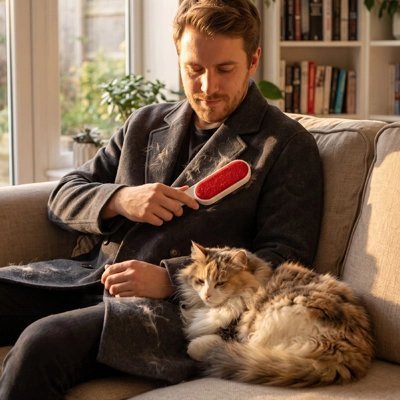 Brosse Anti Poil | Double Face Réutilisable - Mondechat