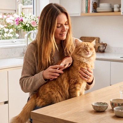 Brosse Chat | Double Face Démêlante - Mondechat