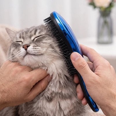 Brosse Chat | Double Face Démêlante - Mondechat