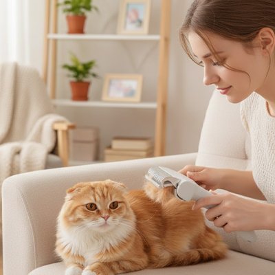 Brosse pour Chat | Auto-Nettoyante - Mondechat