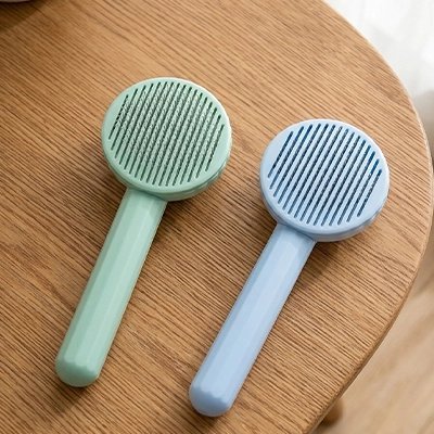 Brosse pour Chat | Éjecte-Poils Auto-Nettoyante - Mondechat