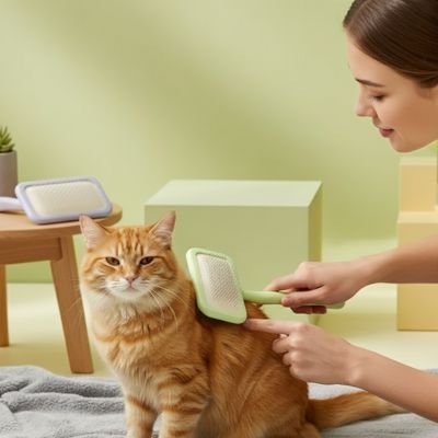 Brosse pour chat poil long | Anti-Nœuds 2.0 - Mondechat