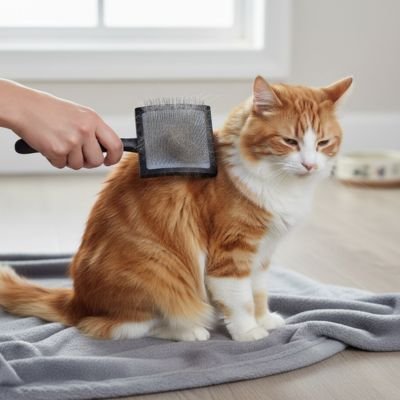 Brosse pour chat poil long | Anti-Nœuds - Mondechat