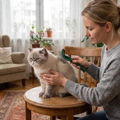 Brosse pour chat poil long | Démêlante Douceur - Mondechat