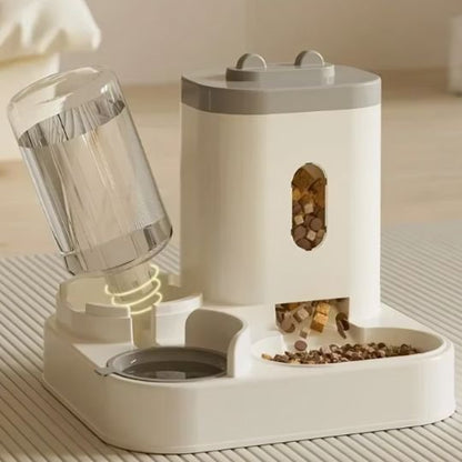 Chat de croquettes distributeur Automatique - Mondechat