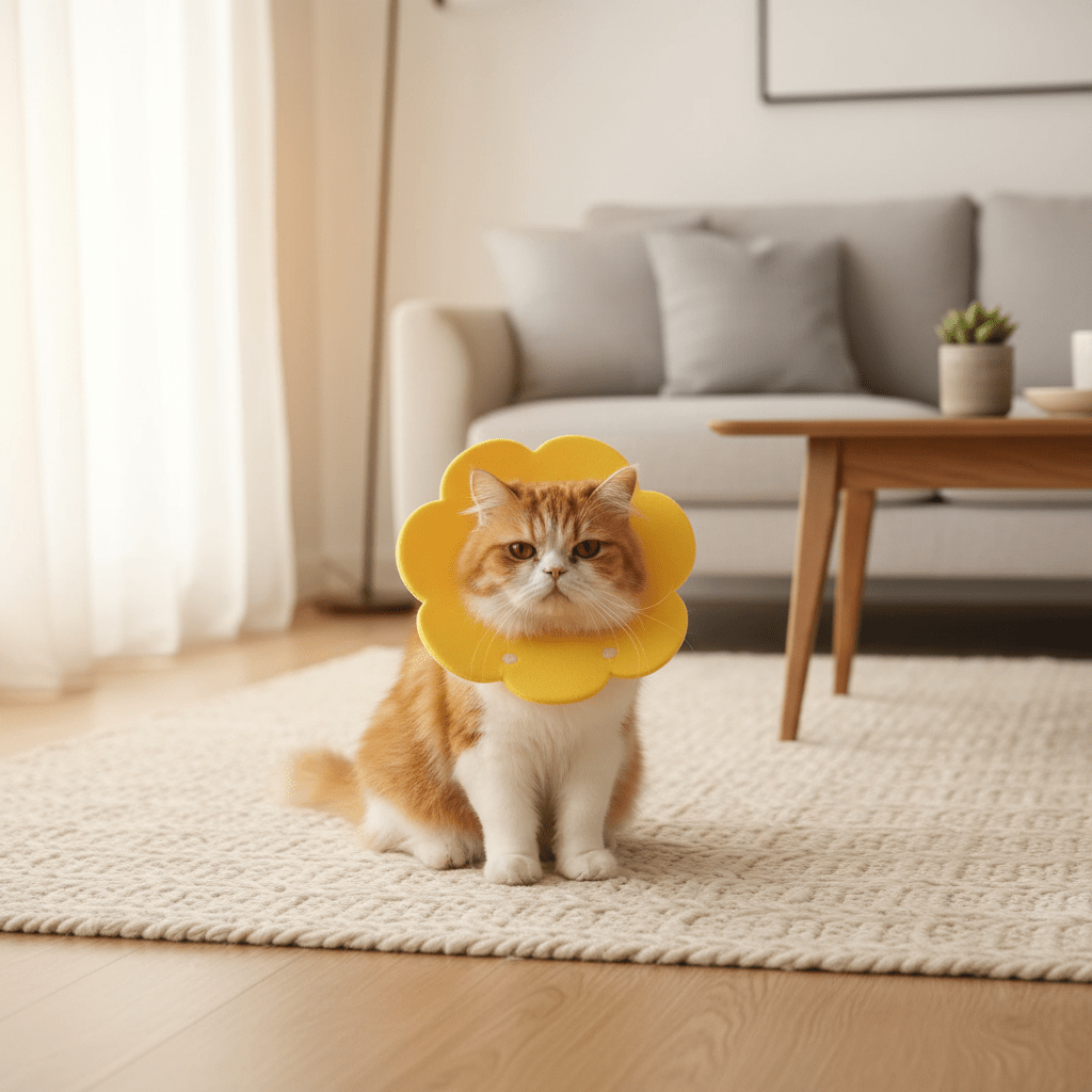 Collerette Chat | Souple et Confortable - Mondechat