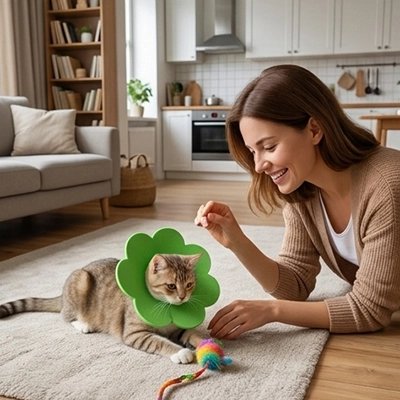 Collerette Chat