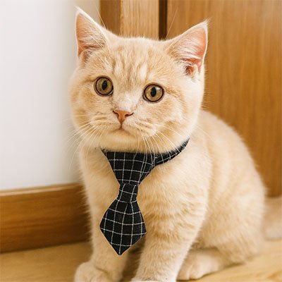 Collier Chat | Élégance Ajustable - Mondechat