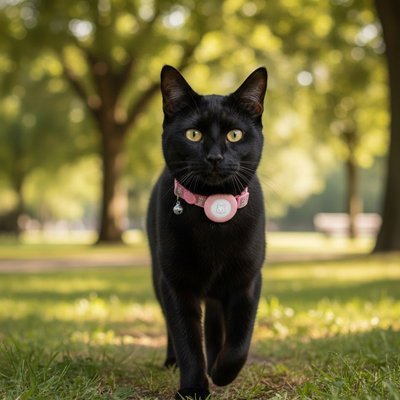 Collier pour AirTag Chat | Support AirTag Apple (iOS uniquement) - Mondechat