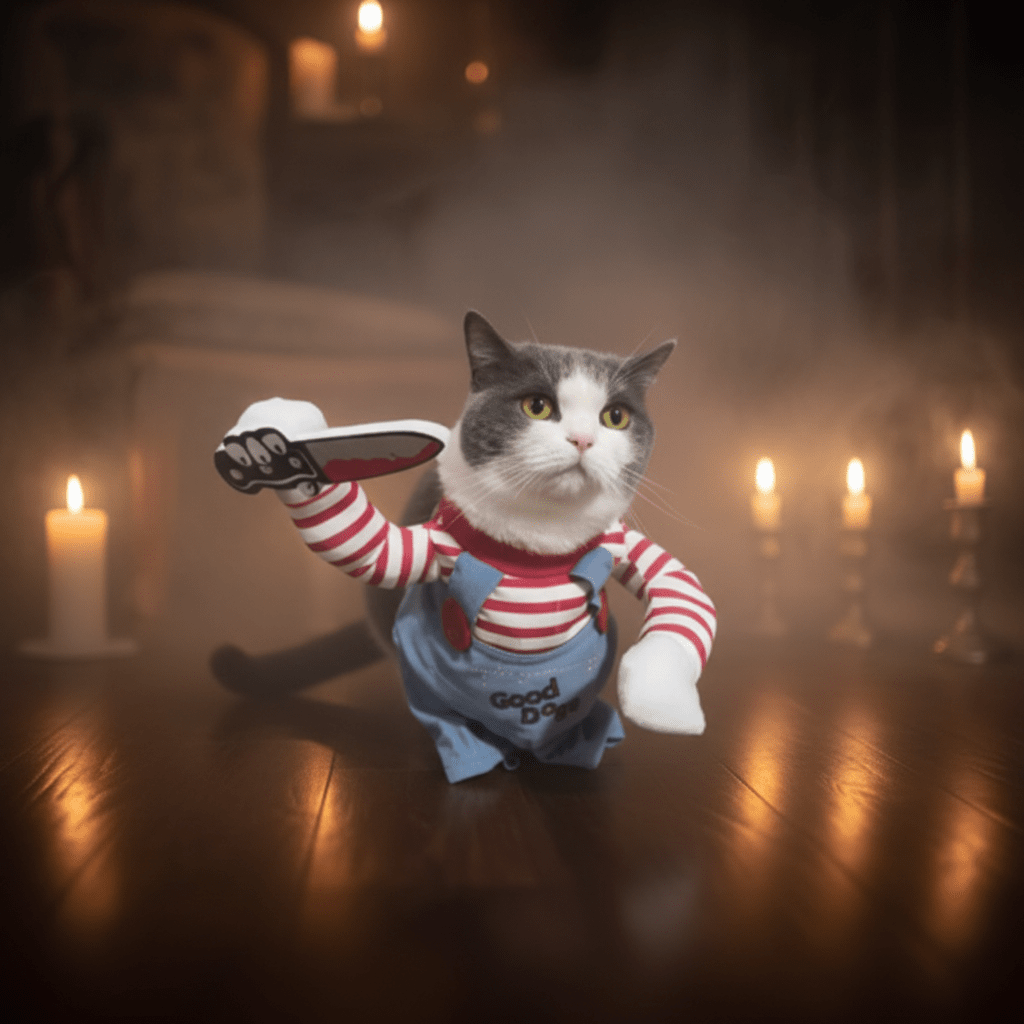 Costume Cosplay Halloween Chat & Chien | FunParty - Mondechat - Mondechat