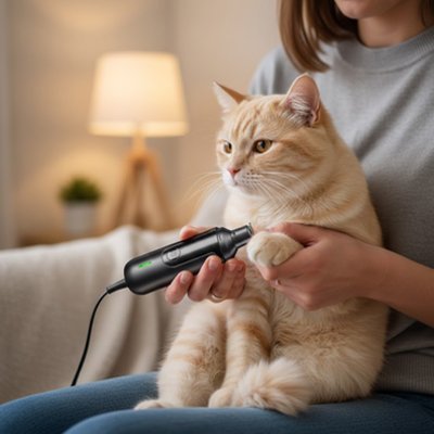 Coupe Griffe Chat | Électrique Silencieux Rechargeable - Mondechat