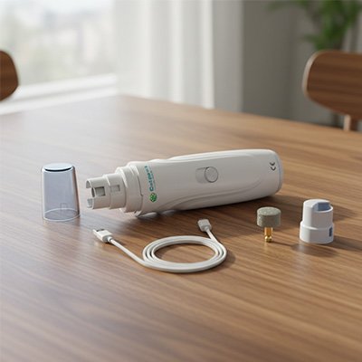 Coupe Griffe Chat | Électrique Silencieux Rechargeable USB-C - Mondechat