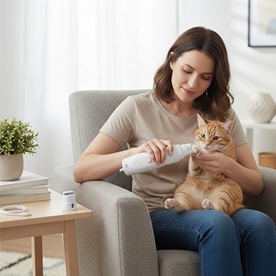 Coupe Griffe Chat | Électrique Silencieux Rechargeable USB-C - Mondechat