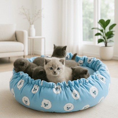 Coussin Chat Confort Premium | Ultra - Confort pour Votre Félin - Mondechat