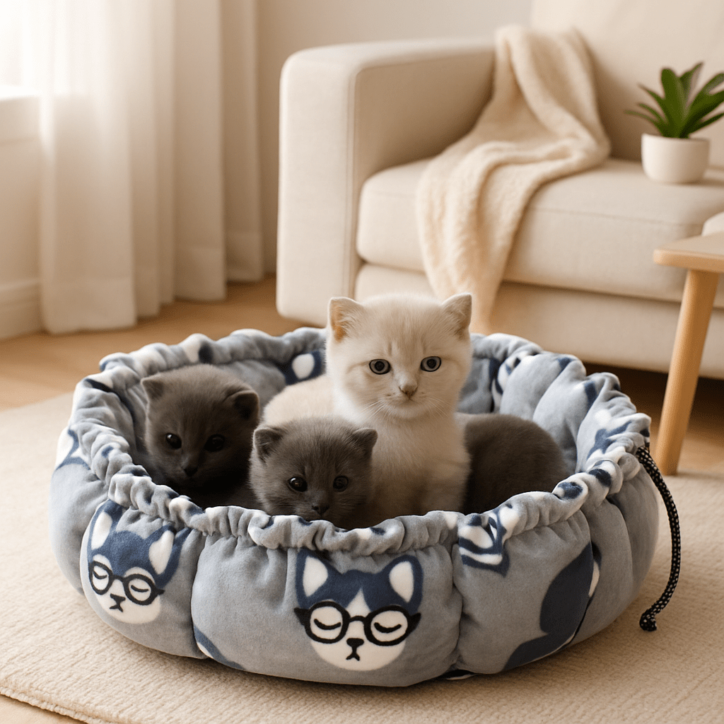 Coussin Chat Confort Premium | Ultra - Confort pour Votre Félin - Mondechat