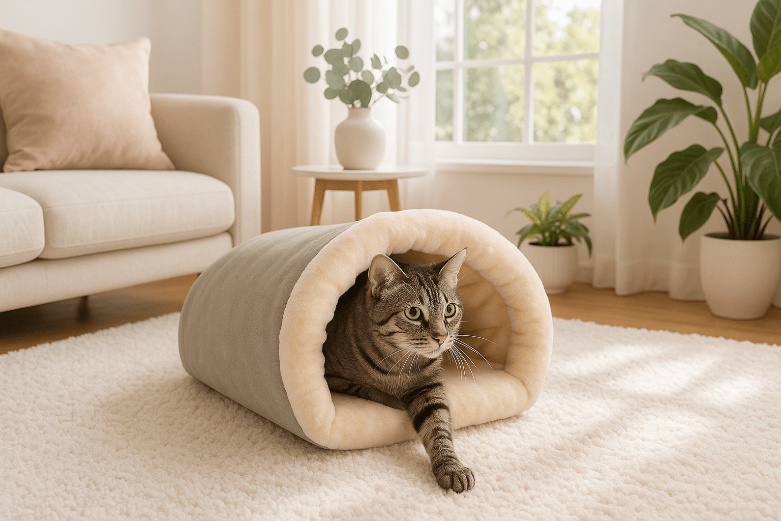 Coussin chat confortable UltraConfort pour un confort optimal - Mondechat