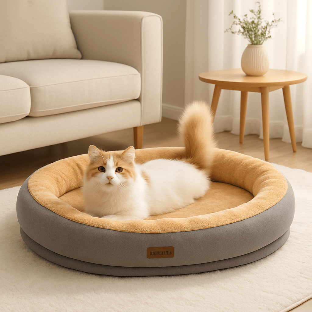 Coussin Chat Ultra - Doux pour un Confort Optimal - Mondechat