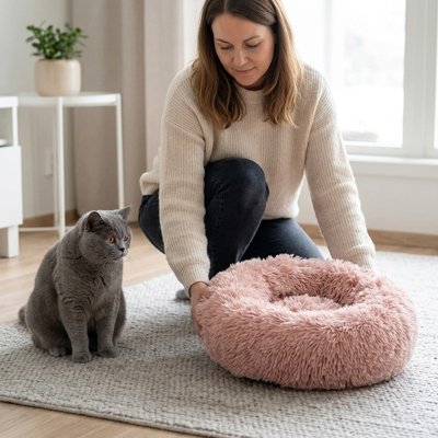 Coussin pour Chat | Ultra-Confortable - Mondechat